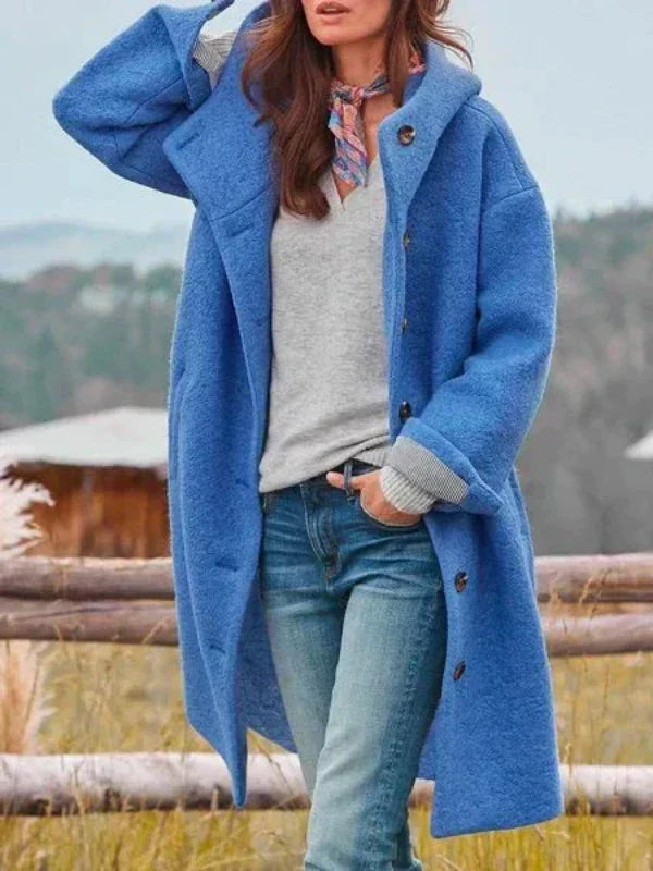 AMELIE - Stilvolle lange Winterjacket