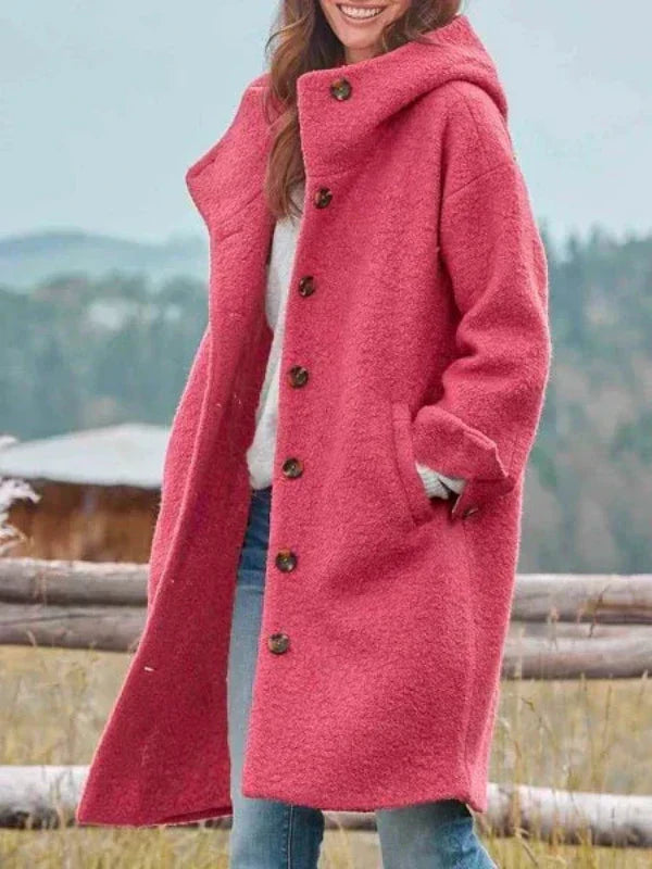 AMELIE - Stilvolle lange Winterjacket